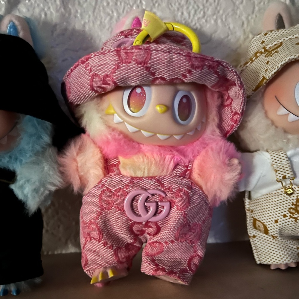 Gucci Pink Patterned Doll Outfit